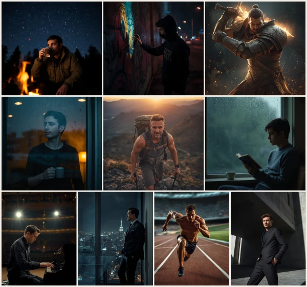 Male ai prompts: Top 10 AI Art Prompts for Sci-Fi, Fantasy, and Surreal Digital Illustrations of Men