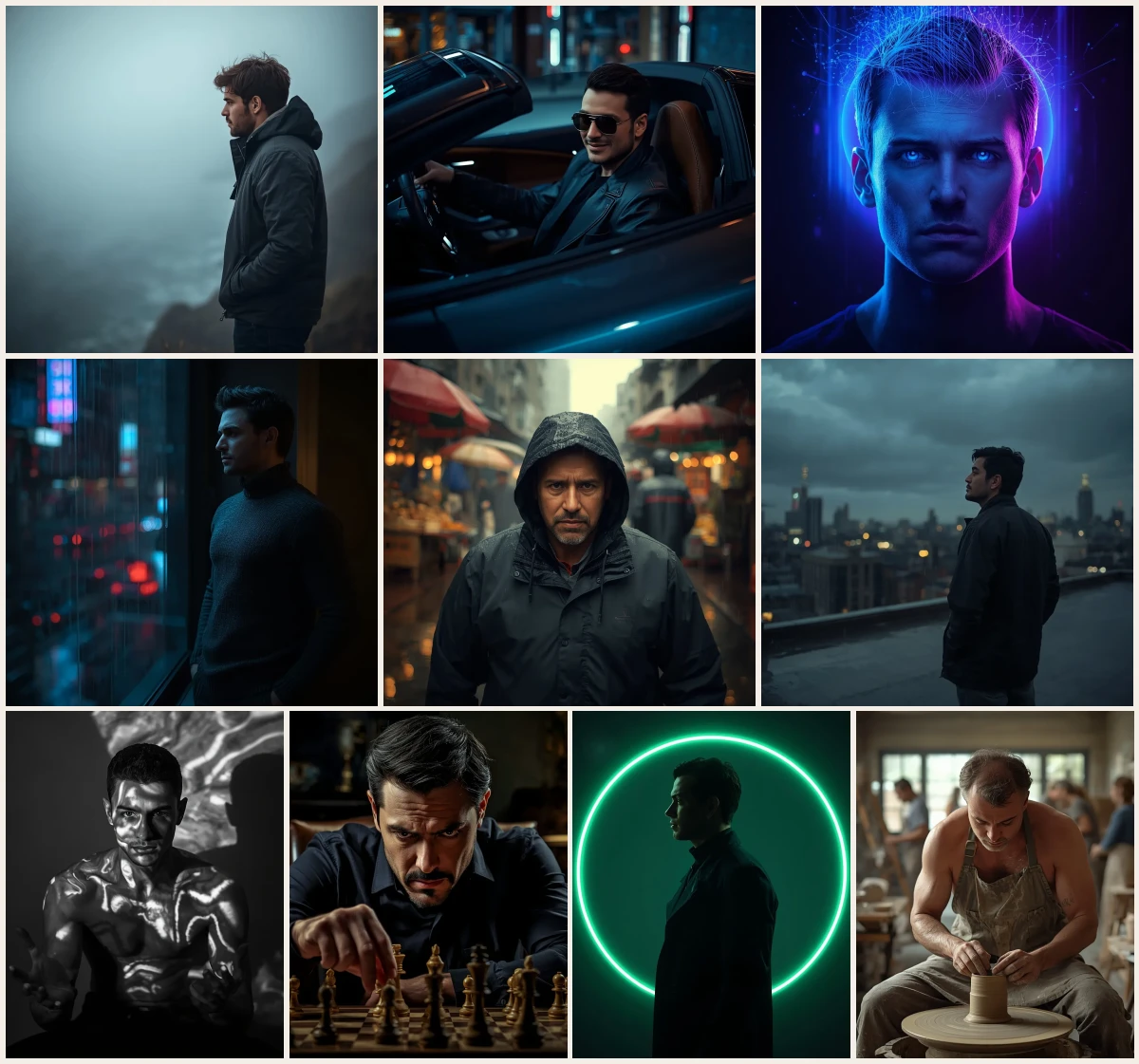 Top 10 AI Prompts for Modern Men's Grooming and Lifestyle Photography – Modern Men's Grooming and Lifestyle Photography prompts – 10 AI prompt examples
