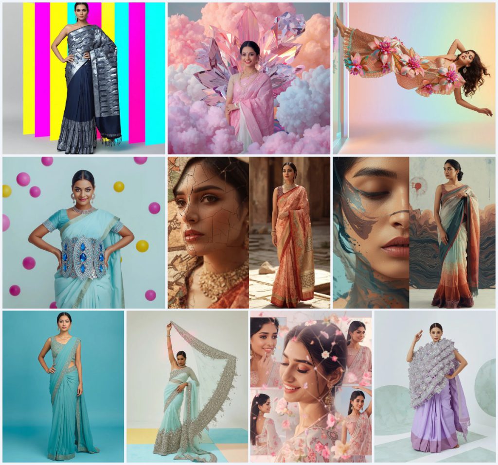 Top 10 Traditional South Indian Saree AI Prompts for Elegant Temple Photography | saree profile pic ai prompt