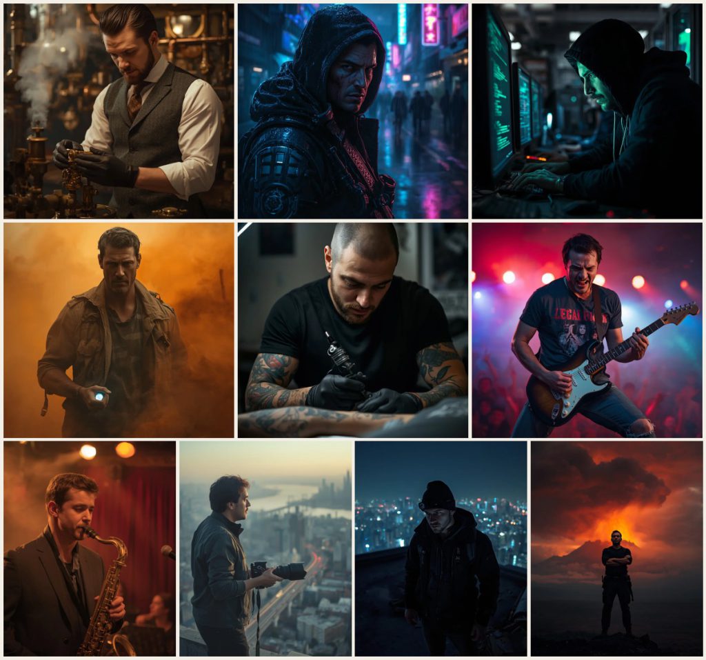 New 10 Stylish Boy Prompt Generator AI Photo for Modern and Dynamic Images