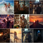 New 10 Young Couple AI Prompts for Energetic Skate Park Dates with Urban Edge